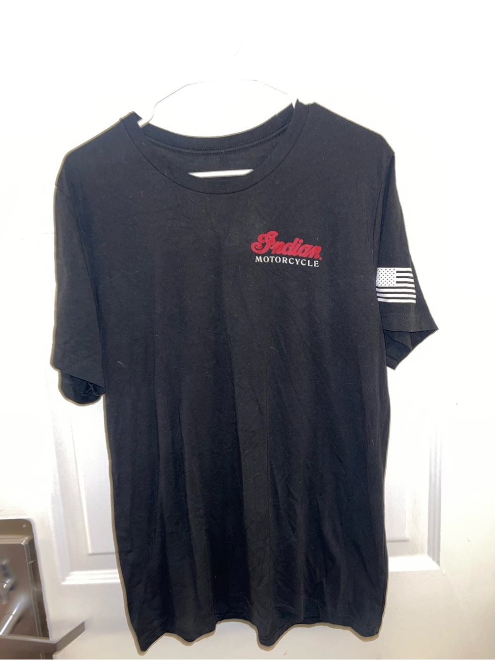 Cosmo’s Indian Motorcycle Black Logo Tee Philadelphia